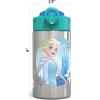 imageZak Designs 155oz Stainless Steel Kids Water Bottle with Flipup Straw Spout  BPA Free Durable Design Frozen Girl SSFrozen