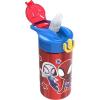 imageZak Designs 155oz Stainless Steel Kids Water Bottle with Flipup Straw Spout  BPA Free Durable Design Frozen Girl SSSpidey and His Amazing Friends