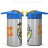 imageZak Designs 155oz Stainless Steel Kids Water Bottle with Flipup Straw Spout  BPA Free Durable Design Frozen Girl SSToy Story 4