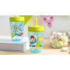 imageZak Designs 15oz Bluey Kelso Tumbler Set LeakProof ScrewOn Lid with Straw Made of Durable Plastic and Silicone Perfect Bundle for Kids 2 Count Pack of 1Cocomelon