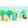 imageZak Designs 15oz Bluey Kelso Tumbler Set LeakProof ScrewOn Lid with Straw Made of Durable Plastic and Silicone Perfect Bundle for Kids 2 Count Pack of 1Cocomelon