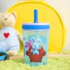 imageZak Designs 15oz Bluey Kelso Tumbler Set LeakProof ScrewOn Lid with Straw Made of Durable Plastic and Silicone Perfect Bundle for Kids 2 Count Pack of 1Blues Clues