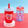 imageZak Designs Dr Seuss Kelso Toddler Cups For Travel or At Home 15oz 2Pack Durable Plastic Sippy Cups With LeakProof Design is Perfect for Kids One Fish Two Fish Red Fish Blue FishDr Seuss The Cat in the Hat
