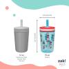 imageZak Designs Dr Seuss Kelso Toddler Cups For Travel or At Home 15oz 2Pack Durable Plastic Sippy Cups With LeakProof Design is Perfect for Kids One Fish Two Fish Red Fish Blue FishDr Seuss The Cat in the Hat