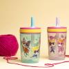 imageZak Designs Dr Seuss Kelso Toddler Cups For Travel or At Home 15oz 2Pack Durable Plastic Sippy Cups With LeakProof Design is Perfect for Kids One Fish Two Fish Red Fish Blue FishGinny  Sparks  Buddy  Bitsy Disneys SuperKitties