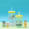 imageZak Designs Dr Seuss Kelso Toddler Cups For Travel or At Home 15oz 2Pack Durable Plastic Sippy Cups With LeakProof Design is Perfect for Kids One Fish Two Fish Red Fish Blue FishBluey  Friends