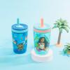 imageZak Designs Dr Seuss Kelso Toddler Cups For Travel or At Home 15oz 2Pack Durable Plastic Sippy Cups With LeakProof Design is Perfect for Kids One Fish Two Fish Red Fish Blue FishDisney Moana 2