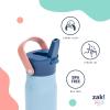 imageZak Designs Harmony Disney Kid Water Bottle for Travel or At Home 14oz Stainless Steel is LeakProof and Vacuum Insulated Minnie MouseBarbiePink