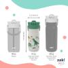 imageZak Designs Harmony Disney Kid Water Bottle for Travel or At Home 14oz Stainless Steel is LeakProof and Vacuum Insulated Minnie MouseDinosaur