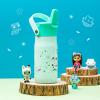 imageZak Designs Harmony Disney Kid Water Bottle for Travel or At Home 14oz Stainless Steel is LeakProof and Vacuum Insulated Minnie MouseGabbys Dollhouse