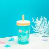 imageZak Designs Kelso Toddler Cups For Travel or At Home 15oz 2Pack Durable Plastic Sippy Cups With LeakProof Design is Perfect For Kids DinoRoar ZaksaurusShells