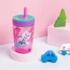 imageZak Designs Kelso Toddler Cups For Travel or At Home 15oz 2Pack Durable Plastic Sippy Cups With LeakProof Design is Perfect For Kids DinoRoar ZaksaurusPaw Patrol  Skye  Everest