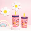 imageZak Designs Kelso Toddler Cups For Travel or At Home 15oz 2Pack Durable Plastic Sippy Cups With LeakProof Design is Perfect For Kids DinoRoar ZaksaurusStarpower