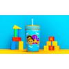 imageZak Designs Kelso Tumbler Toddler Cup For Travel or At Home 12oz Vacuum Insulated Stainless Steel Sippy Cup With LeakProof Design is Perfect For Kids Happy FruitBlippi