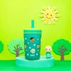 imageZak Designs Kelso Tumbler Toddler Cup For Travel or At Home 12oz Vacuum Insulated Stainless Steel Sippy Cup With LeakProof Design is Perfect For Kids Happy FruitCoComelon