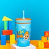 imageZak Designs Kelso Tumbler Toddler Cup For Travel or At Home 12oz Vacuum Insulated Stainless Steel Sippy Cup With LeakProof Design is Perfect For Kids Happy FruitBlippi