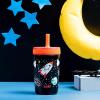 imageZak Designs Kelso Tumbler Toddler Cup For Travel or At Home 12oz Vacuum Insulated Stainless Steel Sippy Cup With LeakProof Design is Perfect For Kids Happy FruitSpaceships