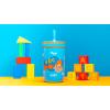 imageZak Designs Kelso Tumbler Toddler Cup For Travel or At Home 12oz Vacuum Insulated Stainless Steel Sippy Cup With LeakProof Design is Perfect For Kids Happy FruitBlippi