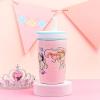 imageZak Designs Kelso Tumbler Toddler Cup For Travel or At Home 12oz Vacuum Insulated Stainless Steel Sippy Cup With LeakProof Design is Perfect For Kids Happy FruitPrincess
