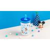 imageZak Designs Kelso Tumbler Toddler Cup For Travel or At Home 12oz Vacuum Insulated Stainless Steel Sippy Cup With LeakProof Design is Perfect For Kids Happy FruitMickey