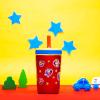imageZak Designs Kelso Tumbler Toddler Cup For Travel or At Home 12oz Vacuum Insulated Stainless Steel Sippy Cup With LeakProof Design is Perfect For Kids Happy FruitPaw Patrol