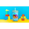 imageZak Designs Kelso Tumbler Toddler Cup For Travel or At Home 12oz Vacuum Insulated Stainless Steel Sippy Cup With LeakProof Design is Perfect For Kids Happy FruitBlippi