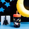 imageZak Designs Kelso Tumbler Toddler Cup For Travel or At Home 12oz Vacuum Insulated Stainless Steel Sippy Cup With LeakProof Design is Perfect For Kids Happy FruitSpaceships