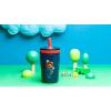 imageZak Designs Kelso Tumbler Toddler Cup For Travel or At Home 12oz Vacuum Insulated Stainless Steel Sippy Cup With LeakProof Design is Perfect For Kids Happy FruitMario Movie