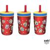 imageZak Designs Kelso Tumbler Toddler Cup For Travel or At Home 12oz Vacuum Insulated Stainless Steel Sippy Cup With LeakProof Design is Perfect For Kids Happy FruitPaw Patrol