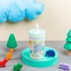 imageZak Designs Kelso Tumbler Toddler Cup For Travel or At Home 12oz Vacuum Insulated Stainless Steel Sippy Cup With LeakProof Design is Perfect For Kids Happy FruitSafari