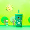 imageZak Designs Kelso Tumbler Toddler Cup For Travel or At Home 12oz Vacuum Insulated Stainless Steel Sippy Cup With LeakProof Design is Perfect For Kids Happy FruitCoComelon
