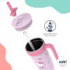 imageZak Designs Marvel Fairway Travel Tumbler for On the Go or At Home 18oz Stainless Steel with Vacuum Insulation Spillproof Silicone Straw and Carry Handle for Cold Drinks SpiderManHello Kitty
