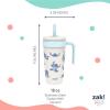 imageZak Designs Marvel Fairway Travel Tumbler for On the Go or At Home 18oz Stainless Steel with Vacuum Insulation Spillproof Silicone Straw and Carry Handle for Cold Drinks SpiderManLilo and Stitch