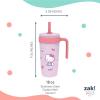 imageZak Designs Marvel Fairway Travel Tumbler for On the Go or At Home 18oz Stainless Steel with Vacuum Insulation Spillproof Silicone Straw and Carry Handle for Cold Drinks SpiderManHello Kitty