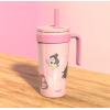 imageZak Designs Marvel Fairway Travel Tumbler for On the Go or At Home 18oz Stainless Steel with Vacuum Insulation Spillproof Silicone Straw and Carry Handle for Cold Drinks SpiderManPrincess