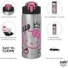 imageZak Designs Minecraft Sage Kids Water Bottle For School or Travel 19oz Stainless Steel Water Bottle With Straw Handle and LeakProof PopUp Spout Cover Steve Alex MobsHello Kitty