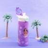 imageZak Designs Minecraft Sage Kids Water Bottle For School or Travel 19oz Stainless Steel Water Bottle With Straw Handle and LeakProof PopUp Spout Cover Steve Alex MobsPrincess Ariel  Moana  Rapunzel  Tiana