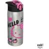 imageZak Designs Minecraft Sage Kids Water Bottle For School or Travel 19oz Stainless Steel Water Bottle With Straw Handle and LeakProof PopUp Spout Cover Steve Alex MobsHello Kitty