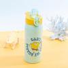 imageZak Designs Minecraft Sage Kids Water Bottle For School or Travel 19oz Stainless Steel Water Bottle With Straw Handle and LeakProof PopUp Spout Cover Steve Alex MobsSpongeBob and Patrick