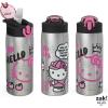 imageZak Designs Minecraft Sage Kids Water Bottle For School or Travel 19oz Stainless Steel Water Bottle With Straw Handle and LeakProof PopUp Spout Cover Steve Alex MobsHello Kitty