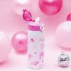 imageZak Designs Minecraft Sage Kids Water Bottle For School or Travel 19oz Stainless Steel Water Bottle With Straw Handle and LeakProof PopUp Spout Cover Steve Alex MobsBarbie Sage