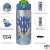 imageZak Designs Minecraft Sage Kids Water Bottle For School or Travel 19oz Stainless Steel Water Bottle With Straw Handle and LeakProof PopUp Spout Cover Steve Alex MobsSonic