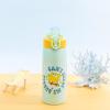 imageZak Designs Minecraft Sage Kids Water Bottle For School or Travel 19oz Stainless Steel Water Bottle With Straw Handle and LeakProof PopUp Spout Cover Steve Alex MobsSpongeBob and Patrick