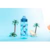 imageZak Designs Sage Minecraft Kids Water Bottle For School or Travel 16oz Durable Plastic Water Bottle With Straw Handle and LeakProof PopUp Spout Cover CreeperStitch