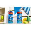 imageZak Designs Sonic the Hedgehog Atlantic Kids Water Bottle For School or Travel 16oz Durable Plastic Water Bottle With Straw Handle and LeakProof Spout Cover 2Pack Sonic Knuckles Tails AmySonic the Hedgehog