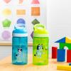 imageZak Designs Sonic the Hedgehog Atlantic Kids Water Bottle For School or Travel 16oz Durable Plastic Water Bottle With Straw Handle and LeakProof Spout Cover 2Pack Sonic Knuckles Tails AmyBluey  Bingo