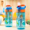 imageZak Designs Sonic the Hedgehog Atlantic Kids Water Bottle For School or Travel 16oz Durable Plastic Water Bottle With Straw Handle and LeakProof Spout Cover 2Pack Sonic Knuckles Tails AmyBlippi