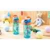 imageZak Designs Sonic the Hedgehog Atlantic Kids Water Bottle For School or Travel 16oz Durable Plastic Water Bottle With Straw Handle and LeakProof Spout Cover 2Pack Sonic Knuckles Tails AmyBlippi