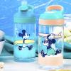 imageZak Designs Sonic the Hedgehog Atlantic Kids Water Bottle For School or Travel 16oz Durable Plastic Water Bottle With Straw Handle and LeakProof Spout Cover 2Pack Sonic Knuckles Tails AmyMickey Street Beach