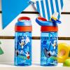 imageZak Designs Sonic the Hedgehog Atlantic Kids Water Bottle For School or Travel 16oz Durable Plastic Water Bottle With Straw Handle and LeakProof Spout Cover 2Pack Sonic Knuckles Tails AmySonic the Hedgehog